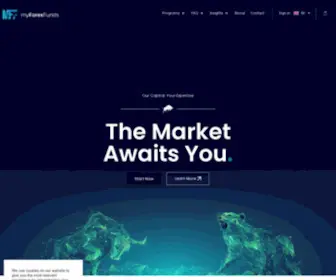 Myforexfunds.com(The World’s Leading Funded Trader Program) Screenshot