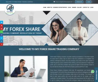 Myforexshare.com(My forex Share) Screenshot