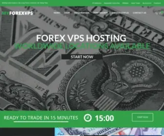 MyforexvPS.co.uk(Worldwide Hosted Virtual Servers For Forex Traders) Screenshot