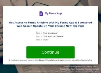 Myformsapp.com(My Forms App) Screenshot