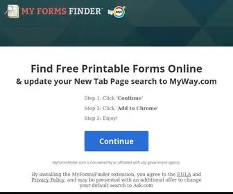 Myformsfinder.com(Myformsfinder) Screenshot