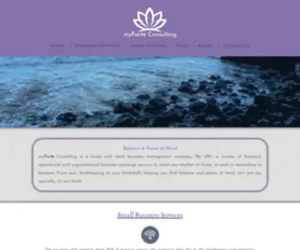 Myforteconsulting.com(myForteConsulting) Screenshot