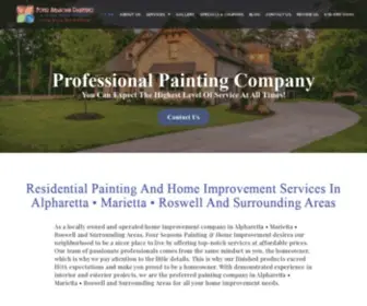 Myfourseasonspainting.com(Four Seasons Painting & Home Improvement) Screenshot