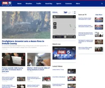 Myfoxatlanta.com(FOX 5 Atlanta) Screenshot