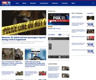 Myfoxla.com(FOX 11 Los Angeles) Screenshot