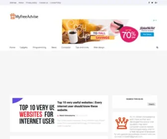 MYfreeadvise.com(Bootstrap free tutorial) Screenshot