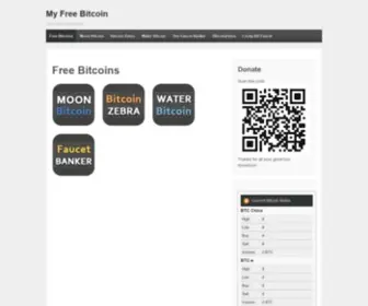 MYfreebitcoin.com(My Free Bitcoin) Screenshot