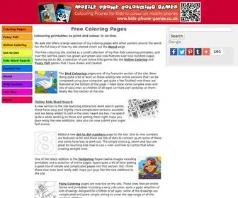 MYfreecolouringpages.com(Free Colouring Pages) Screenshot
