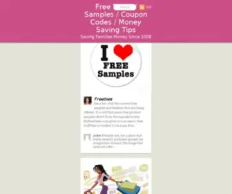 MYfreedeals.com(Free Deals / Samples / Coupon Codes / Money Saving Tips) Screenshot