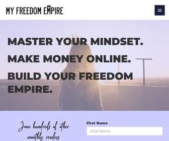 MYfreedomempire.com(My Freedom Empire) Screenshot