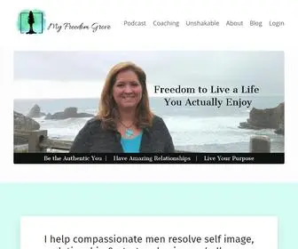 MYfreedomGrove.com(Mindset Coach Gretchen Hernandez) Screenshot