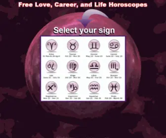 MYfreehoroscopes.com(My Free Horoscopes) Screenshot