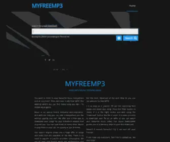 MYfreeMP3.to(Music Downloads) Screenshot