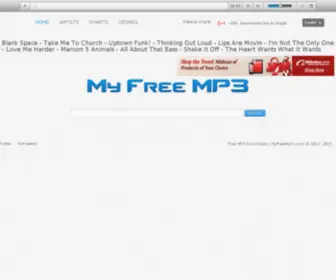 MYfreeMP3X.com(Mp3) Screenshot