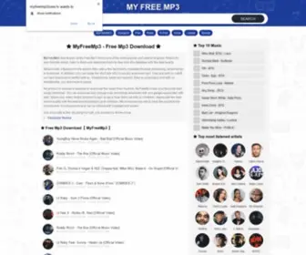 MYfreeMP3Zone.net(Web Server's Default Pages) Screenshot