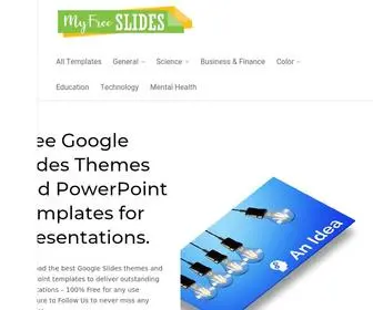 MYfreeslides.com(Free Google Slides Themes & PowerPoint Templates) Screenshot