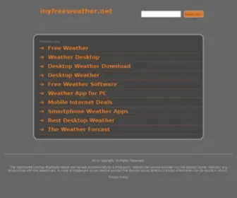 MYfreeweather.net(Informasi Cuaca Terkini) Screenshot