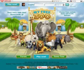 MYfreezoo.com.br(Games) Screenshot