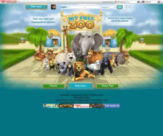 MYfreezoo.com(Games) Screenshot