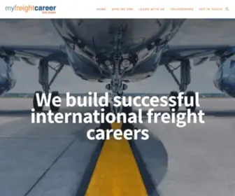 MYfreightcareer.com.au(My Freight Career) Screenshot