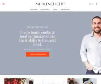 MYfrenchchef.com(WordPress) Screenshot