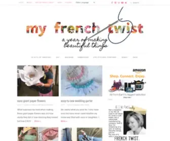 MYfrenchtwist.com(My French Twist) Screenshot