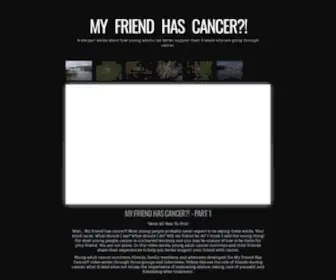 MYfriendhascancer.com(MYfriendhascancer) Screenshot