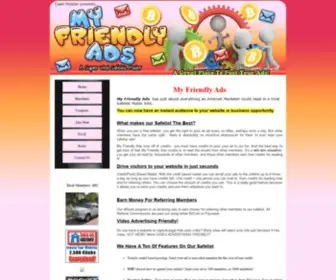 MYfriendlyads.com(My Friendly Ads) Screenshot