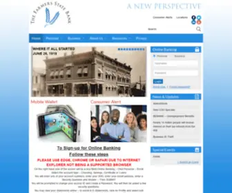 MYFSbdirect.com(The Famers State Bank (New Madison) Screenshot