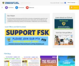 MYFSK.org(Francis Scott Key Elementary School) Screenshot