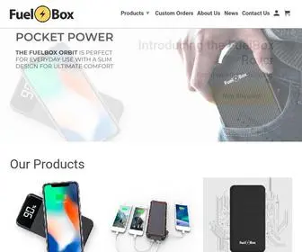 Myfuelbox.com(Battery chargers) Screenshot