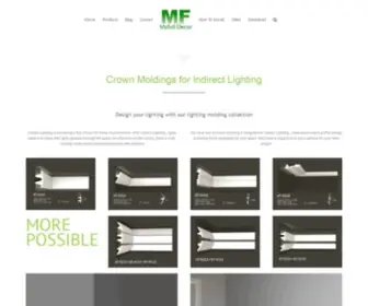 Myfulldecor.com(PU Cornice Mouldings Coving) Screenshot