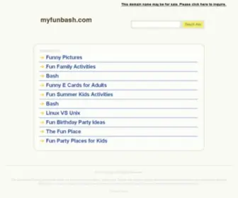 Myfunbash.com(Myfunbash) Screenshot