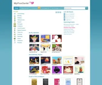 Myfuncards.com(Free eCards) Screenshot