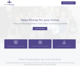 Myfundraisingplace.com(My Fundraising Place) Screenshot