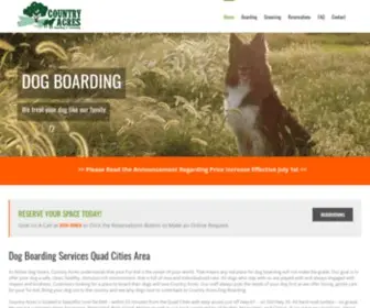 Myfurkid.com(Dog Boarding Quad Cities) Screenshot