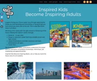 Myfuturestory.com(Exploring Careers for Students) Screenshot