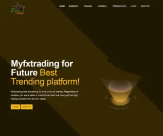 MYFXtrading.info(MYFXtrading info) Screenshot