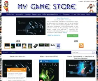 MygameStore.co.uk(My Game Store) Screenshot