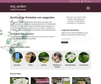 Mygarden.ch(Kostbares für den Garten) Screenshot