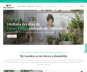 Mygarden.com.co(Vivero a domicilio de Plantas y Materas en Bogotá) Screenshot