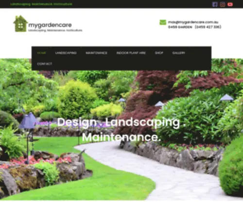 Mygardencare.com(Garden care) Screenshot