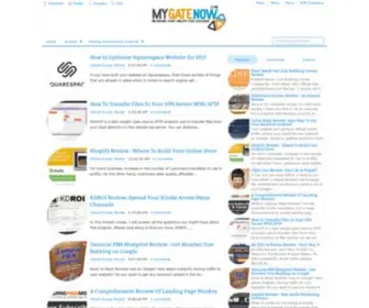 Mygatenow.com(Product Reviews) Screenshot