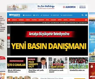Mygazete.com(Antalya Haber) Screenshot