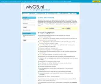MYGB.nl(Gratis gastenboek) Screenshot