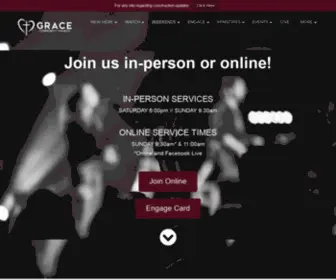 MYGCC.org(Grace Community Church) Screenshot