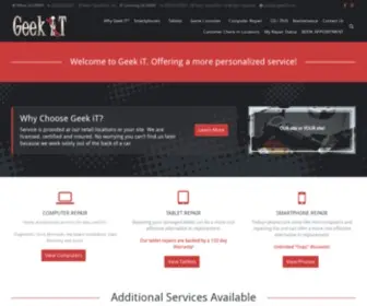 Mygeekit.com(Technology Repair Services & IT Support Services) Screenshot