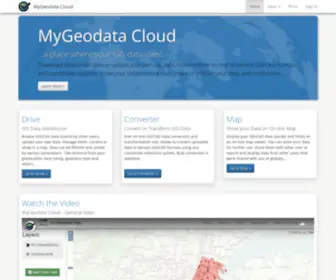 Mygeodata.cloud(MyGeodata Cloud) Screenshot