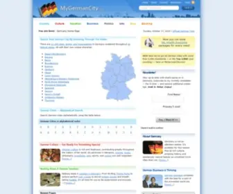 Mygermancity.com(Germany And Its Cities Are Unique And Vibrant) Screenshot