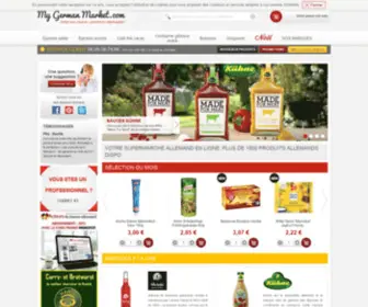 Mygermanmarket.com(Spécialité allemande) Screenshot